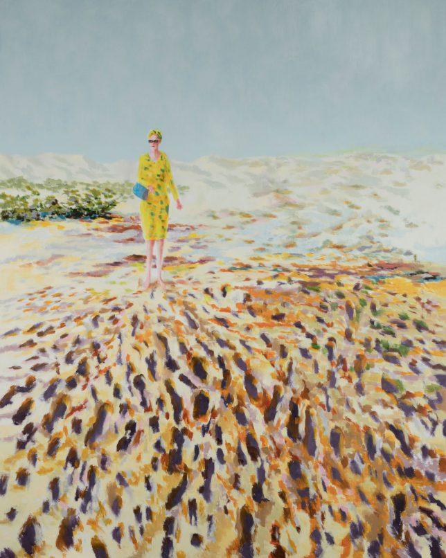 Tjark Ihmels, Kleine Landschaft, 2018, Öl auf Leinwand, 30 x 40 cm