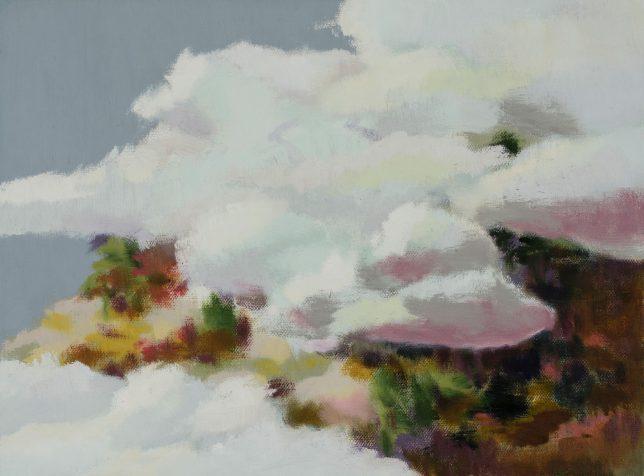 Tjark Ihmels, Kleine Landschaft, 2018, Öl auf Leinwand, 30 x 40 cm