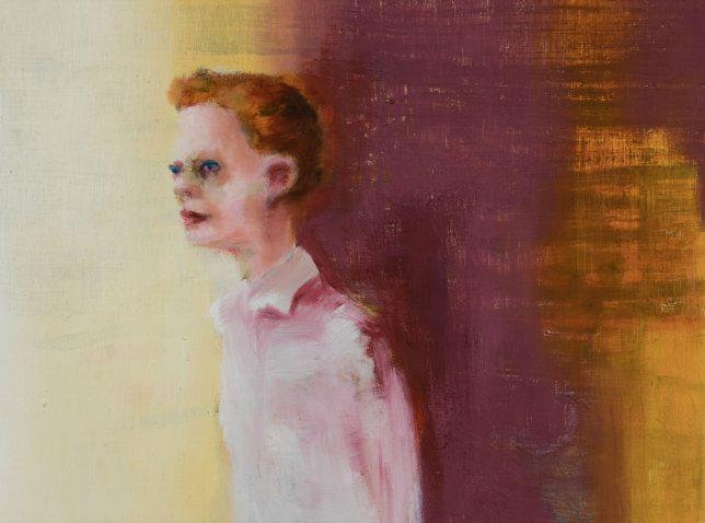 Tjark Ihmels, Passant, 2018, Öl auf Leinwand, 30 x 40 cm