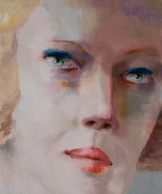 Tjark Ihmels, Nahdistanz, 2019, Öl auf Leinwand, 60 x 50 cm