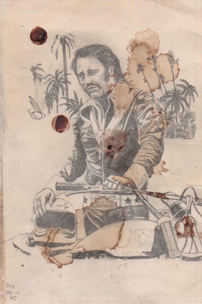 Jan Schmelcher, Allo Maman Bobo, 2019, Pencil on Paper, 20 x 15 cm