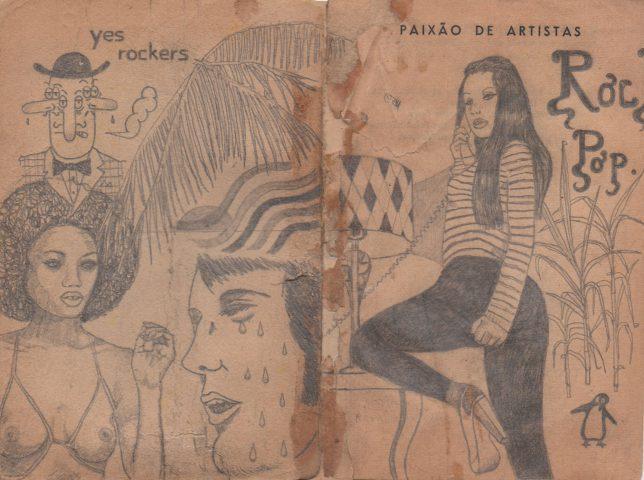 Jan Schmelcher, Passion of the Artist, 2019, Bleistift auf Papier, 15 x 20 cm