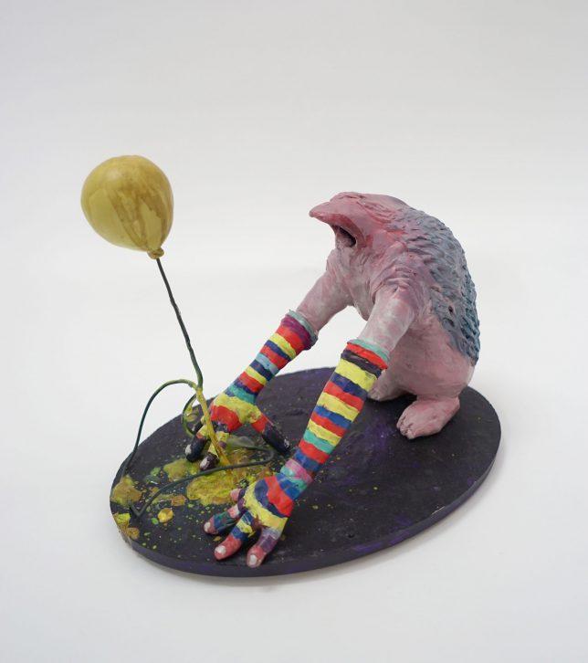 Philipp Kummer, side of impact, 2018, 20 x 30 x 20 cm