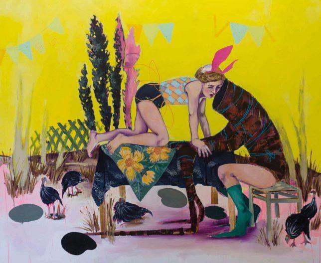 Ekaterina Leo, Big Dreams, 2018, Öl auf Leinwand, 175 x 210 cm