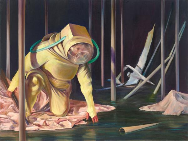 Sebastian Meschenmoser, Eden, 2018, oil on canvas, 120 x 160 cm