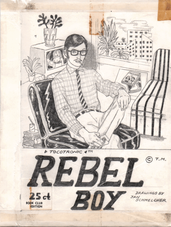 Jan Schmelcher, Rebel Boy Toco, 2021, Bleistift auf Papier