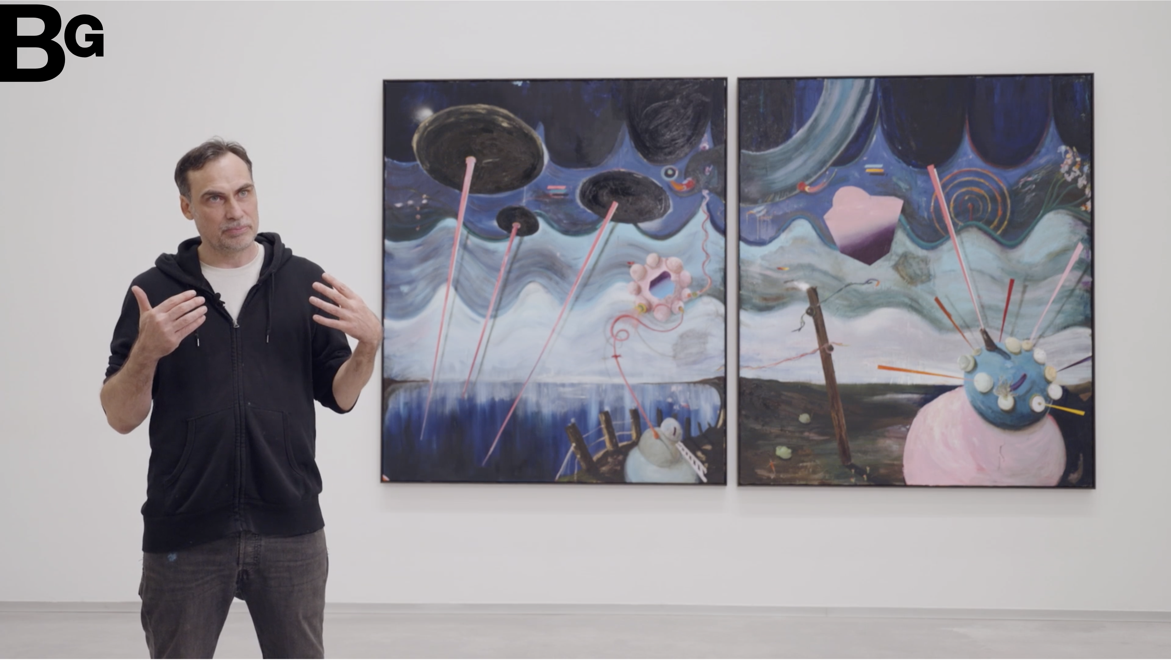 Philip Grözinger at the Berlinische Galerie