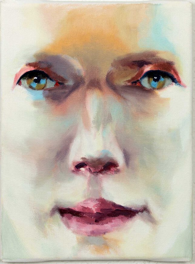 Tjark Ihmels, Wer bist du 6, 2023, 24 x 18 cm