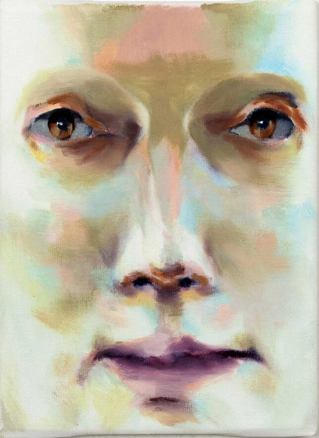 Tjark Ihmels, Wer bist du 5, 2023, 24 x 18 cm