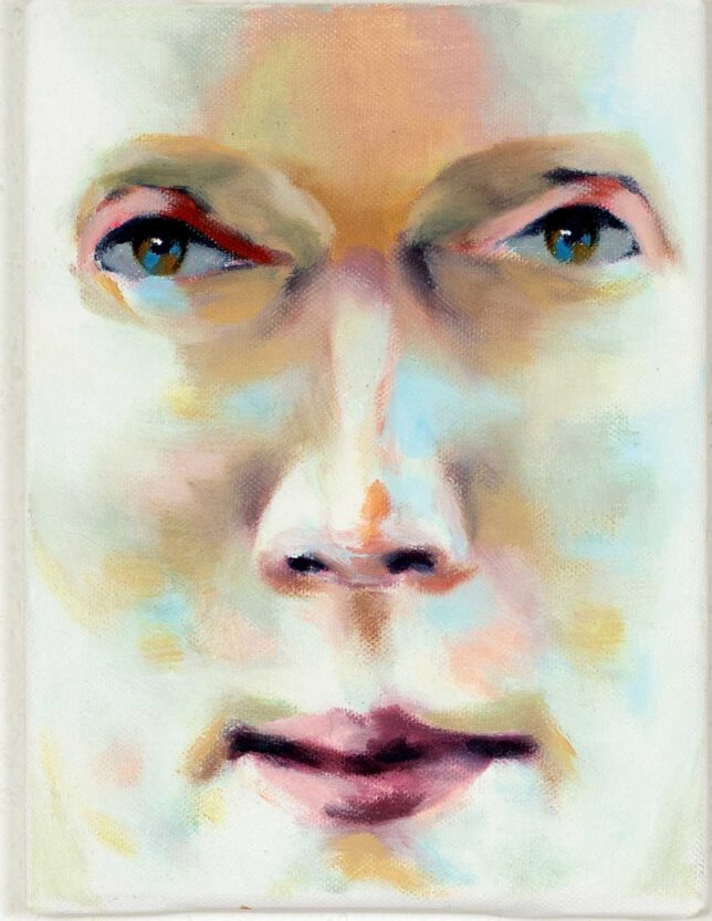 Tjark Ihmels, Wer bist du 1, 2023, 24 x 18 cm