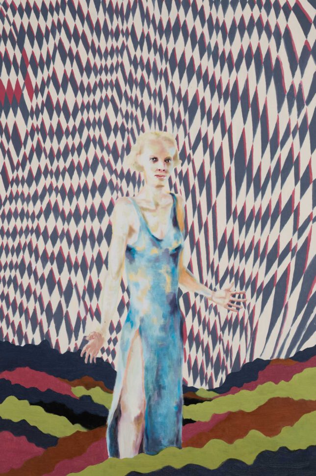 Tjark Ihmels, Gewissheit, 2023, Öl auf Leinwand, 120 x 80 cm