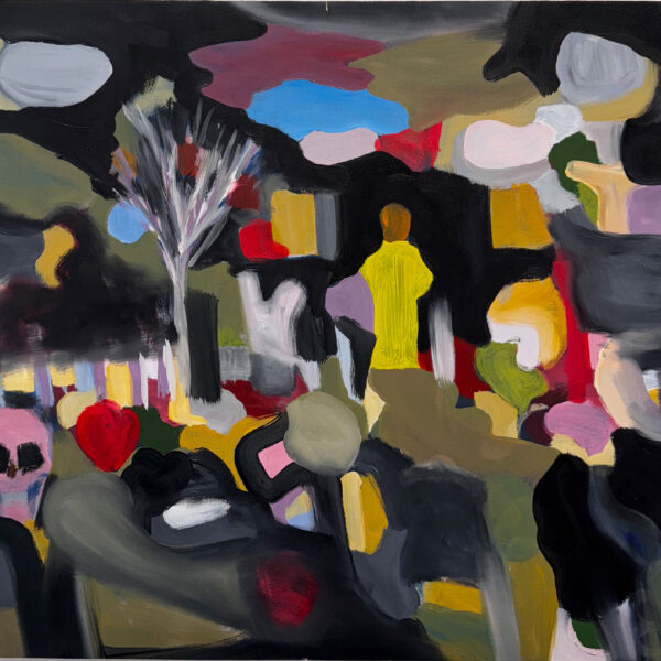 Sagi Shutri, Acid Bloom #1, 2022 Oil on Wood, 50 x 60 cm Sagi Shutri, Acid Bloom #1, 2022 Oil on Wood, 50 x 60 cm