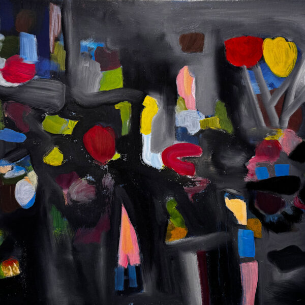 Sagi Shutrit, Acid Bloom #2, 2022, Oil on Wood, 50 x 60 cm Sagi Shutrit, Acid Bloom #2, 2022, Oil on Wood, 50 x 60 cm