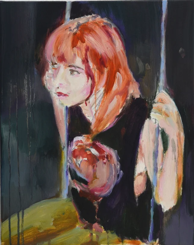 Franziska Klotz | Mary | 2023 | Öl auf Leinwand | 50 x 40 cm